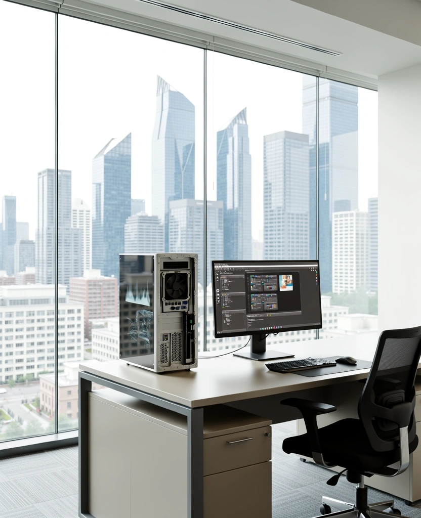 Ambiente de trabalho profissional Sora Orra